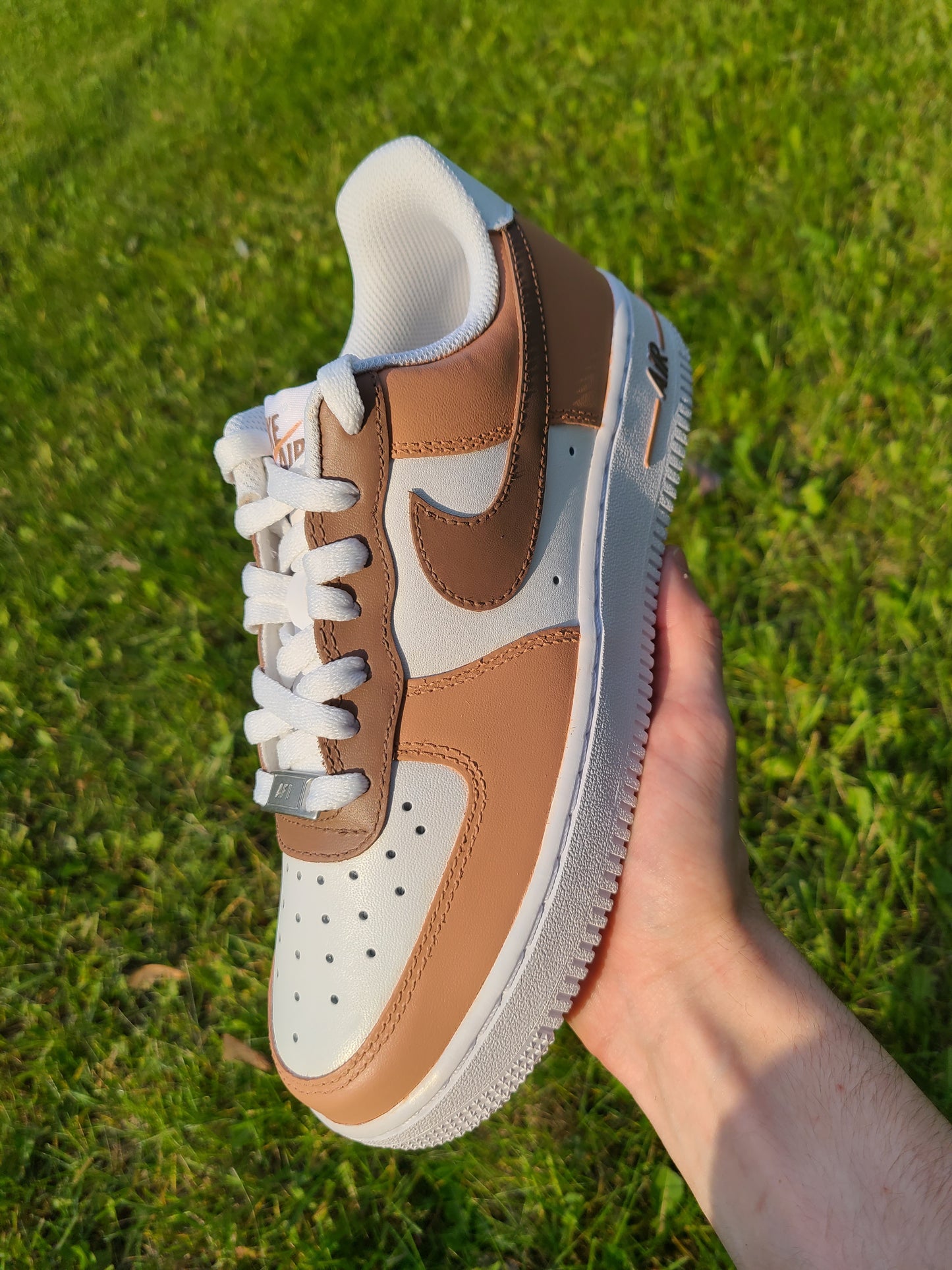 Custom AF1 Nude Colorway